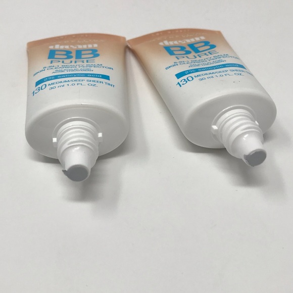 2 NEW Maybelline Dream Pure BB Creams Medium/Deep - Picture 5 of 8